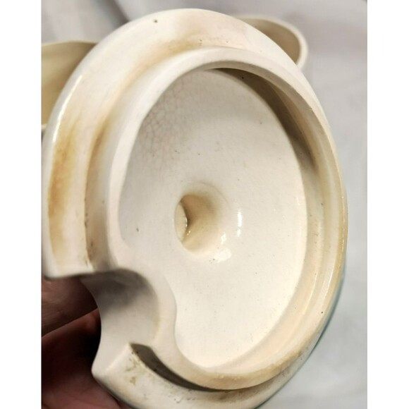 Vintage 60's Kitchen King Condiment Set Jam Jelly Ketchup Mustard FLAW - Picture 11 of 12